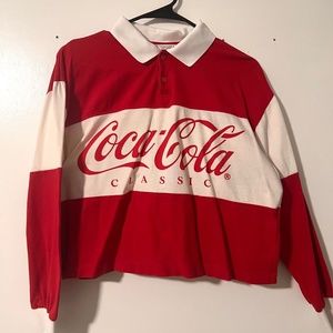 Coco Cola Long sleeve polo shirt